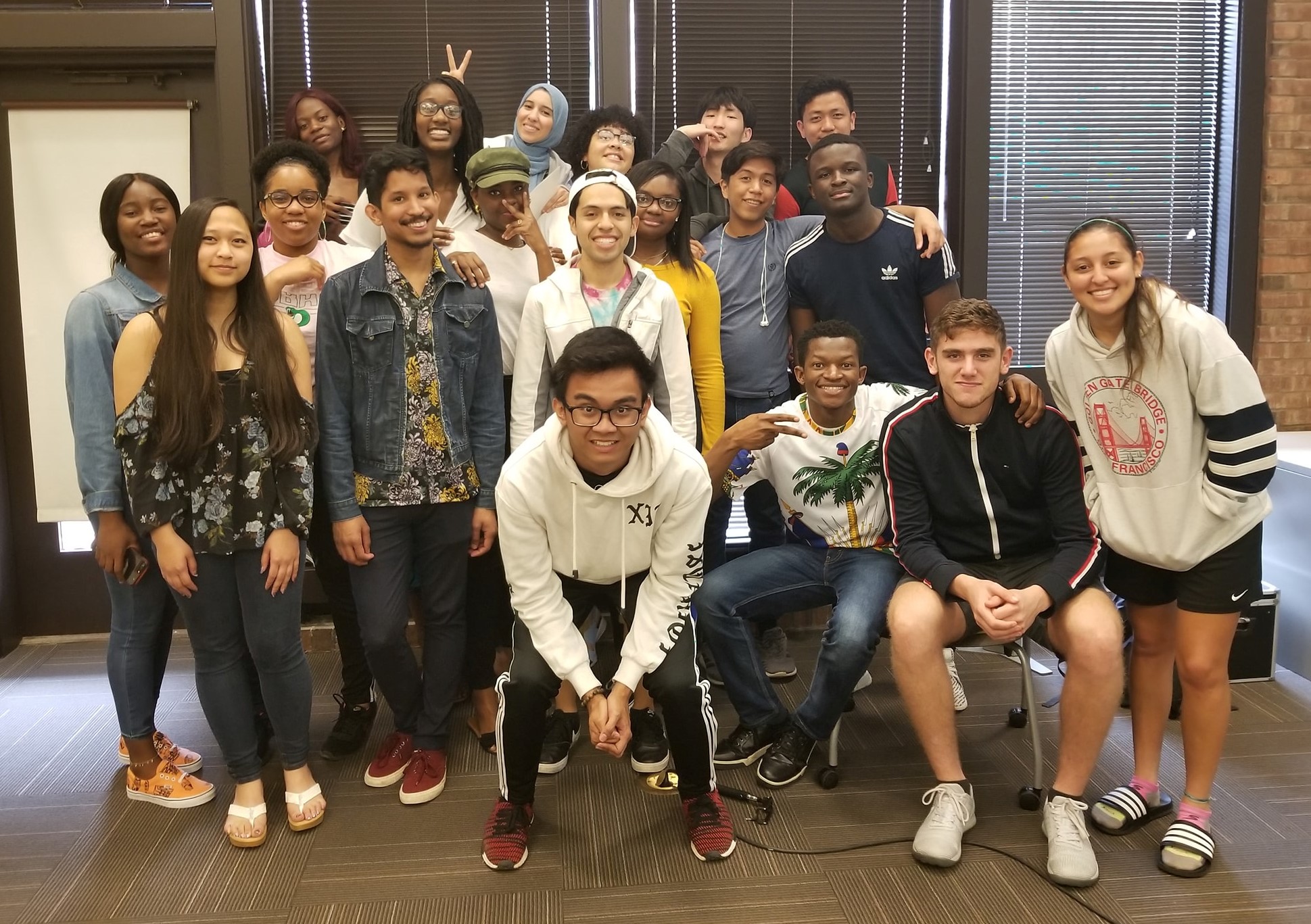 International Student Association Group photo